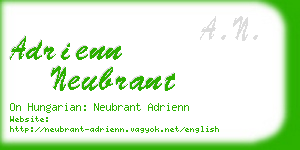 adrienn neubrant business card